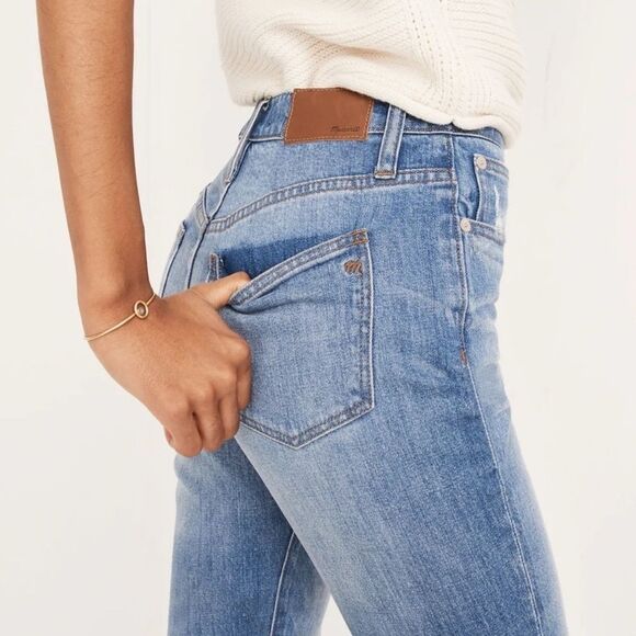 Madewell’s The High-Rise Slim Boy Jean Size 28 - Picture 1 of 5